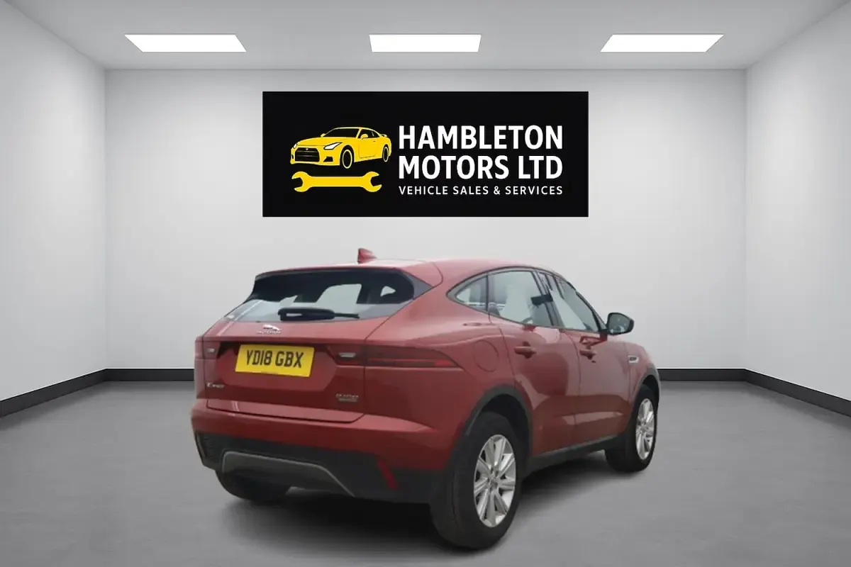 Used Jaguar E-Pace S 180 HP (132 kW) 2018 Red SUV