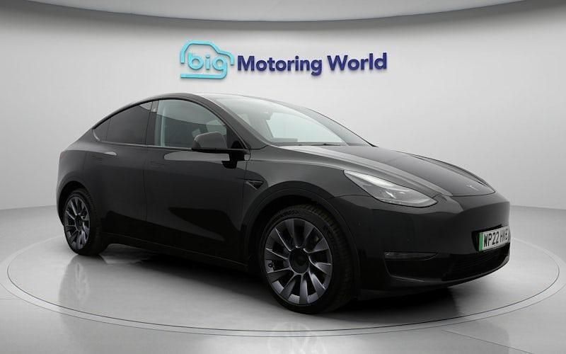 Used Tesla Model Y Long Range AWD 286 kW (389 HP) 2022 Black SUV