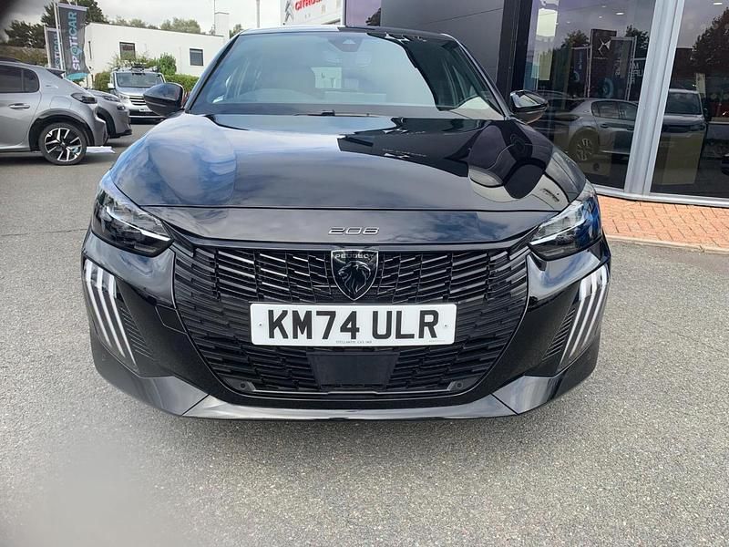 Black Used 2024 Peugeot 208 GT Hatchback | £19,995 - Image 1/4