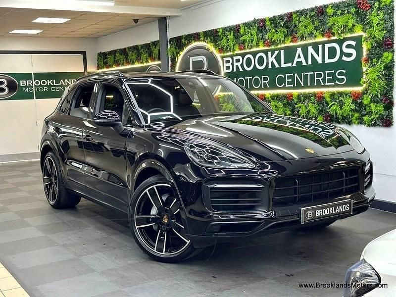Black Used 2021 Porsche Cayenne SUV | £48,945 (Good price) - Image 1/3