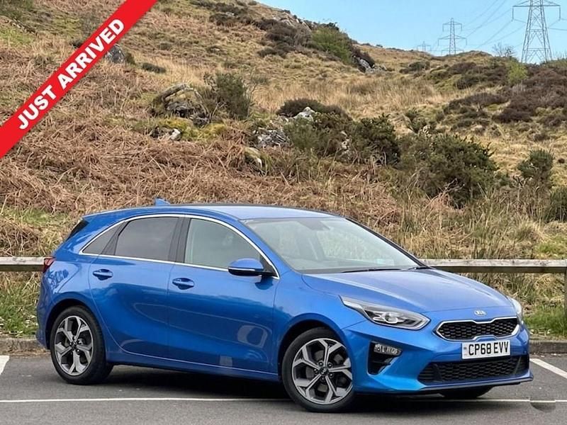 Used Kia Ceed 138 HP (101 kW) 2018 Blue Hatchback