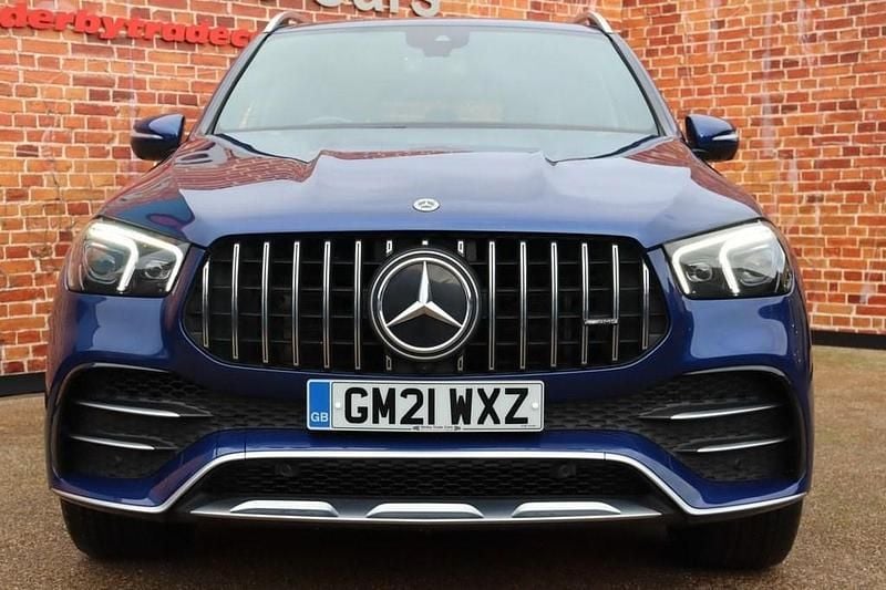 Used Mercedes GLE53 AMG AMG 435 HP (319 kW) 2021 Blue SUV