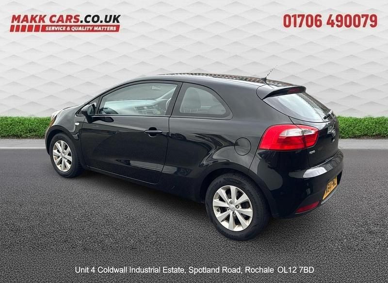 Used Kia Rio 2015 Black Hatchback