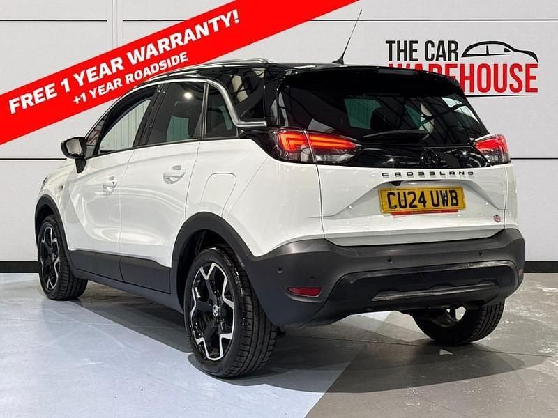 Used Vauxhall Crossland Ultimate 108 HP (79 kW) 2024 Arctic white p0wp SUV