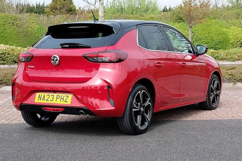 Used Vauxhall Corsa Ultimate 99 HP (72 kW) 2023 Red Hatchback