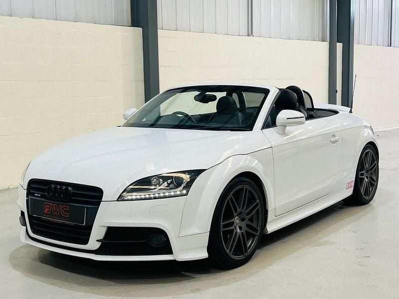 Used Audi TT Roadster Black Edition 170 HP (125 kW) 2014 White Cabriolet