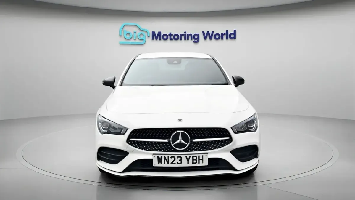 Used Mercedes CLA250e AMG Line Premium 218 HP (160 kW) 2023 White Coupe