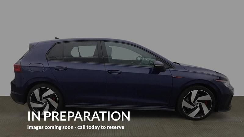 Used VW Golf VII GTI 2020 Blue Hatchback