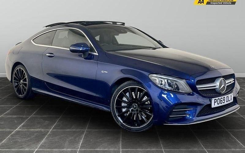 Blue Used 2019 Mercedes C43 AMG Premium Plus Coupe | £28,695 (Fair price) - Image 1/2
