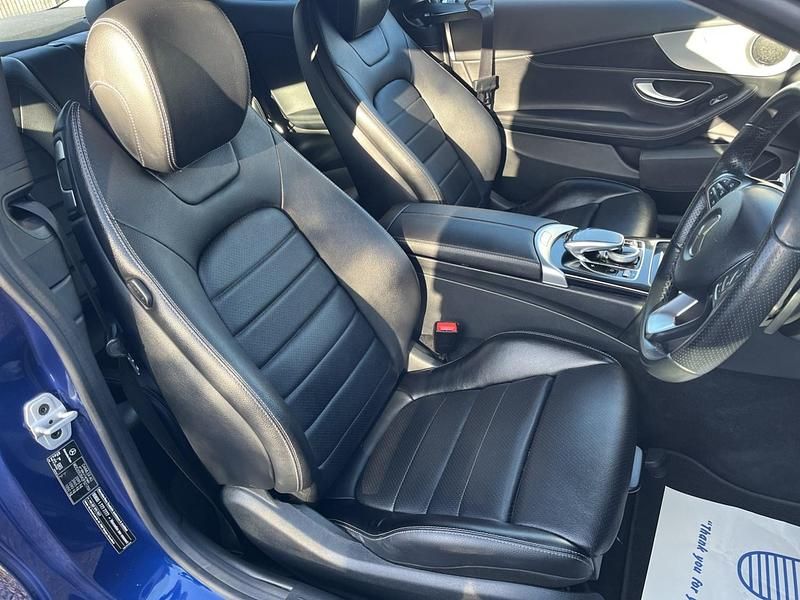 Used Mercedes C220 2017 Blue Coupe