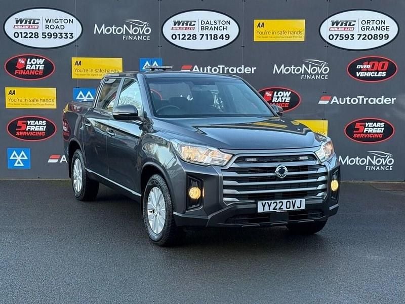 Used Ssangyong (KGM) Musso 181 HP (133 kW) 2022 Grey Pickup