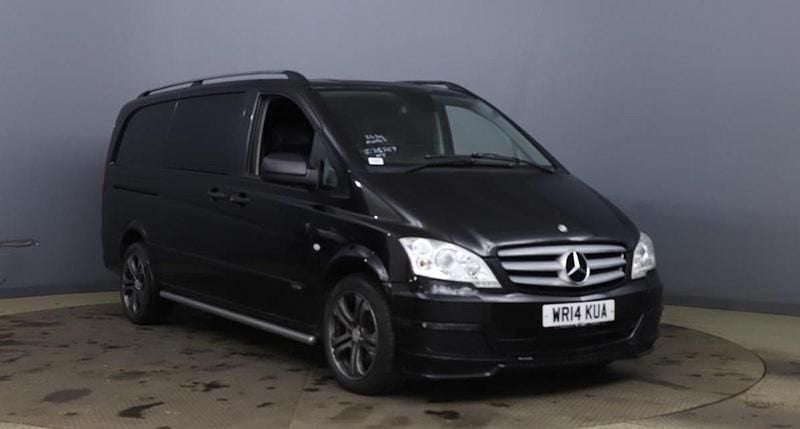 Black Used 2014 Mercedes Vito Van | £11,995 - Image 1/1