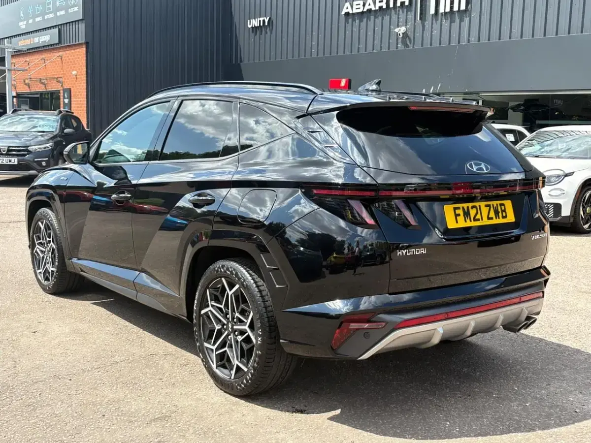 Used Hyundai Tucson N Line 148 HP (108 kW) 2021 Black SUV