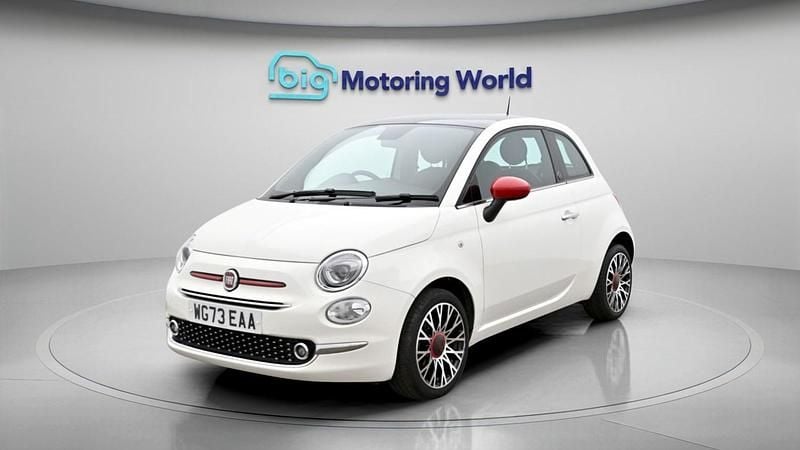 Used Fiat 500 Red 69 HP (50 kW) 2022 White Hatchback