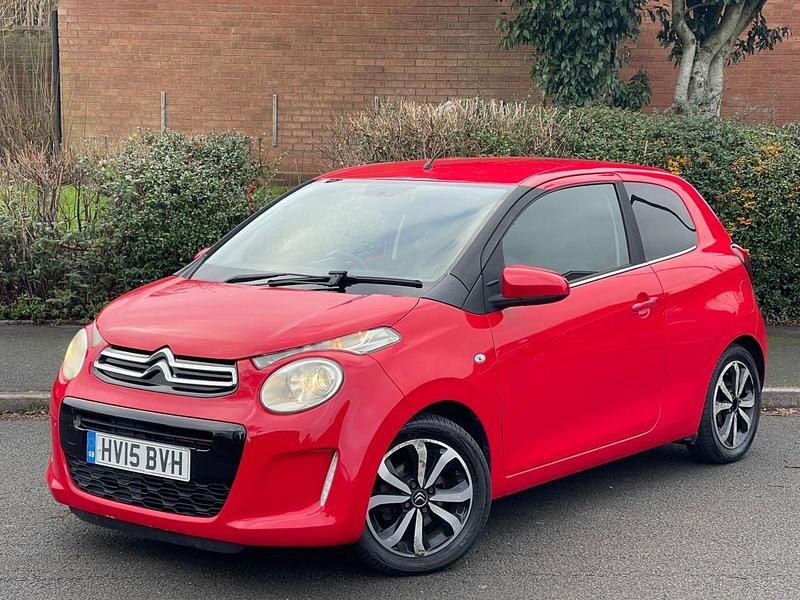 Used Citroën C1 Flair 82 HP (60 kW) 2015 Red Hatchback
