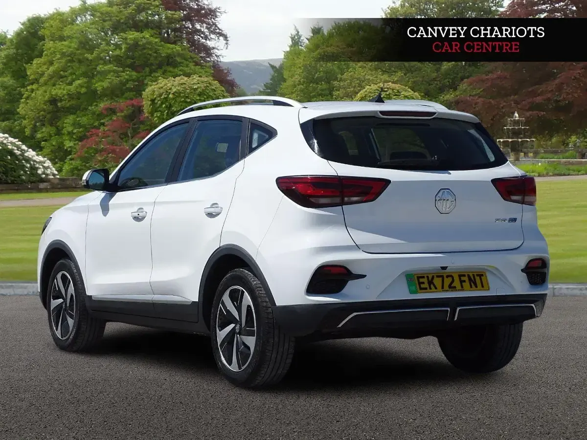 Used MG ZS Trophy 114 kW (156 HP) 2022 White SUV