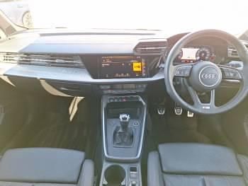 Used Audi A3 S-Line 150 HP (110 kW) 2023 White Sedan