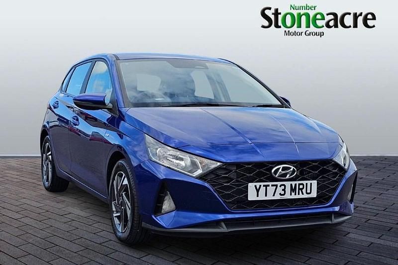 Blue Used 2023 Hyundai i20 SE Hatchback | £13,495 (Fair price) - Image 1/1