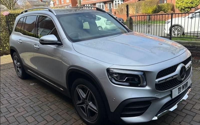 Used Mercedes GLB220 AMG line 190 HP (139 kW) 2021 Silver SUV