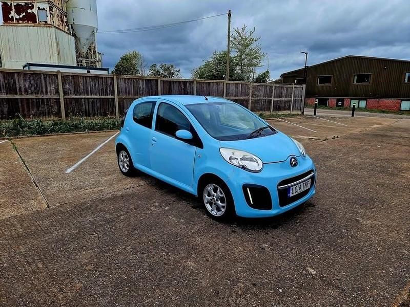Usado Citroën C1 68 HP (50 kW) 2014 Azul Citadino