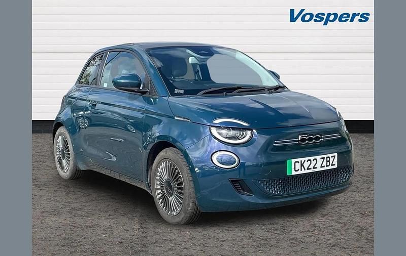 Used Fiat 500e Icon 86 kW (118 HP) 2022 Green Hatchback