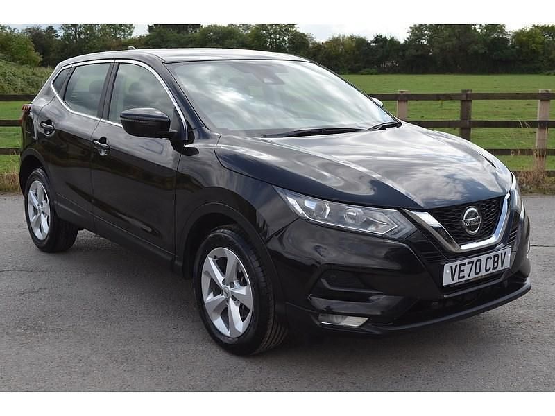 Black Used 2020 Nissan Qashqai Acenta Premium SUV | £13,989 (Super price) - Image 1/3