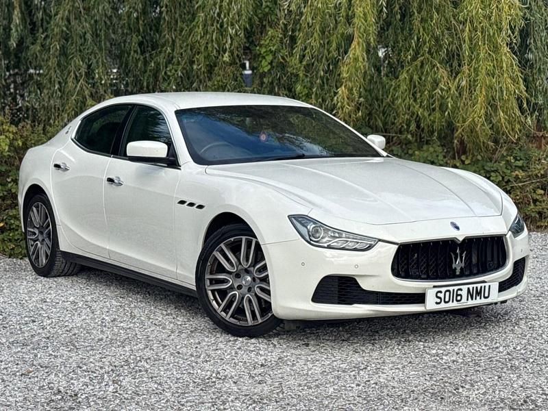 White Used 2016 Maserati Ghibli Sedan | £12,995 (Fair price) - Image 1/3