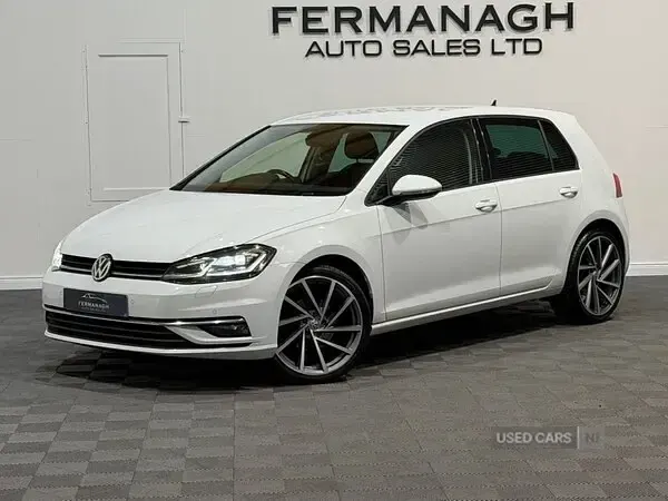 Used VW Golf VII GT 115 HP (84 kW) 2020 White Hatchback