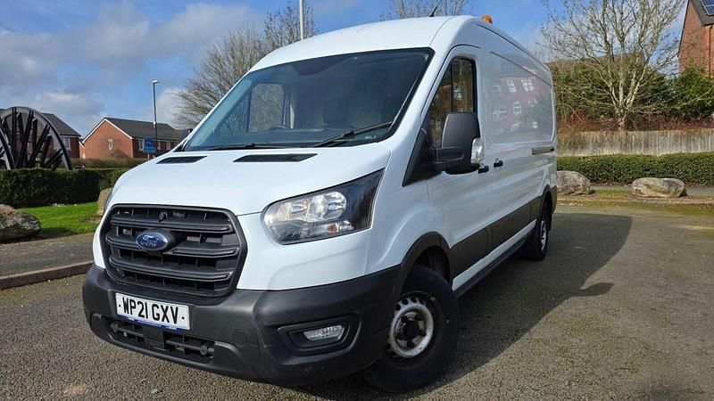 Used Ford Transit 130 HP (95 kW) 2021 White Van