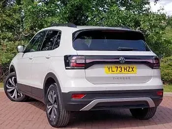 Used VW T-Cross Black Edition 110 HP (80 kW) 2024 Grey SUV