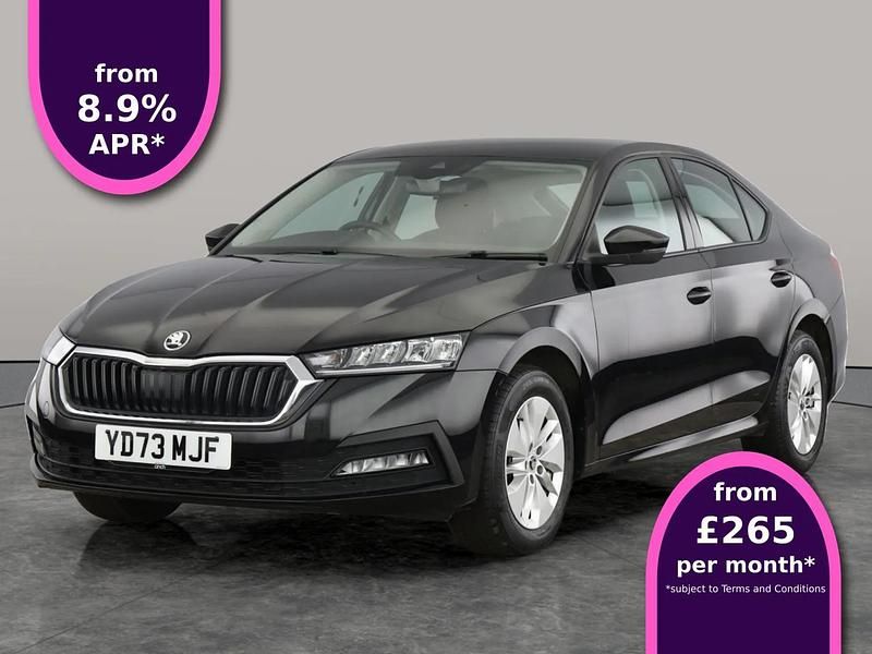 Black Used 2023 Skoda Octavia SE Hatchback | £18,076 (Fair price) - Image 1/4
