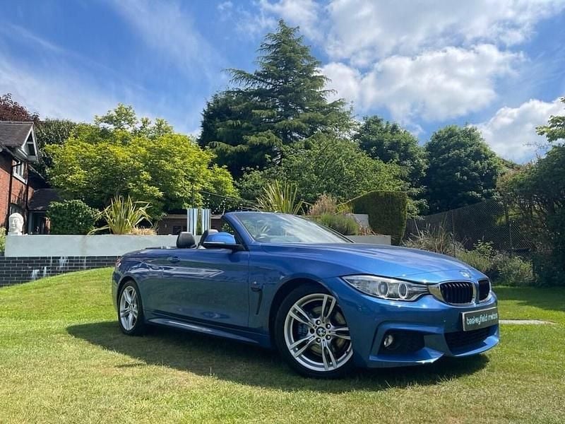 Blue Used 2014 BMW 428 M Sport Cabriolet | £14,995 (Fair price) - Image 1/4