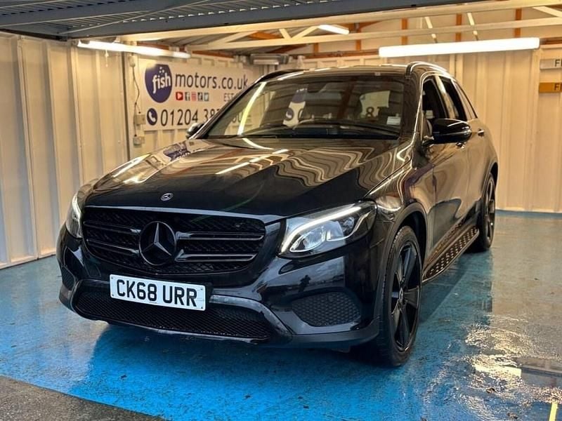 Black Used 2018 Mercedes GLC220 Urban SUV | £15,490 (Good price) - Image 1/3