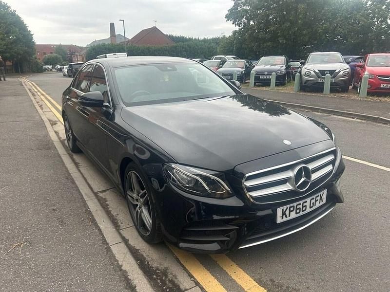 Used Mercedes E350 AMG line 258 HP (189 kW) 2016 Black Sedan