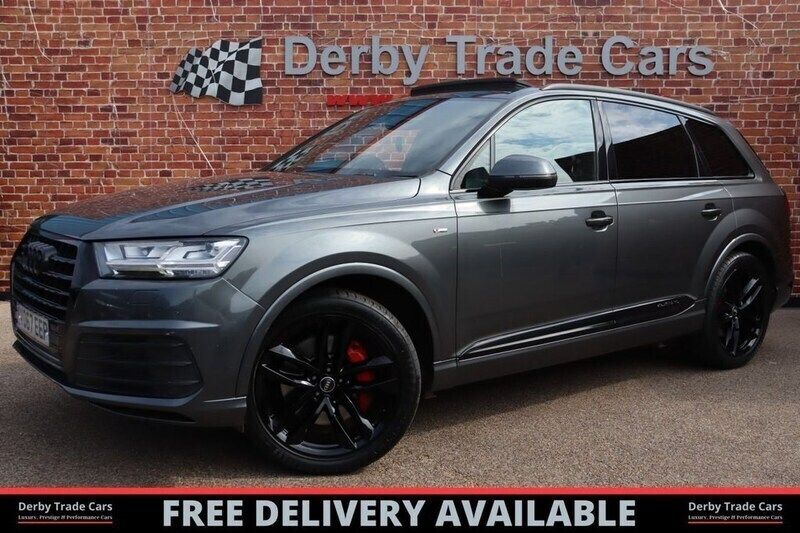 Grey Used 2017 Audi Q7 S-Line SUV | £21,990 (A bit pricey) - Image 1/4