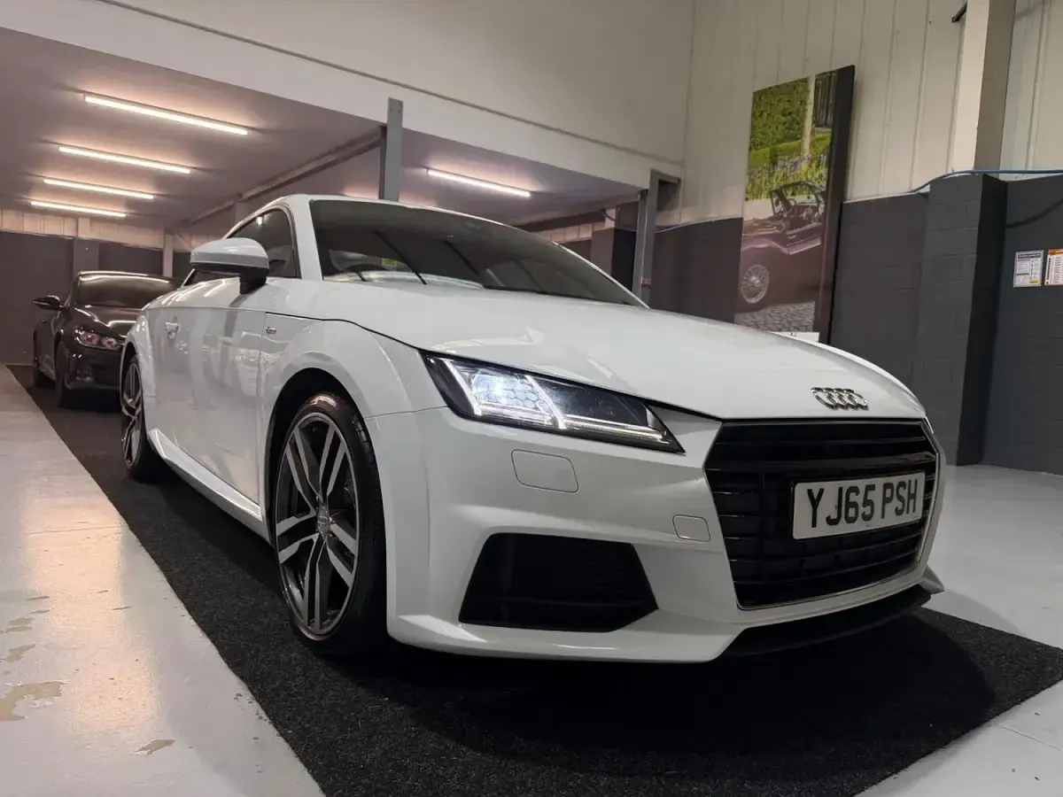 Used Audi TT S-Line 2015 White Coupe