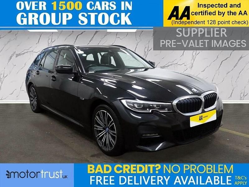 Used BMW 330e M Sport 2021 Black Estate