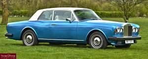 Used Rolls Royce Corniche 240 HP (176 kW) 1980 Blue Cabriolet