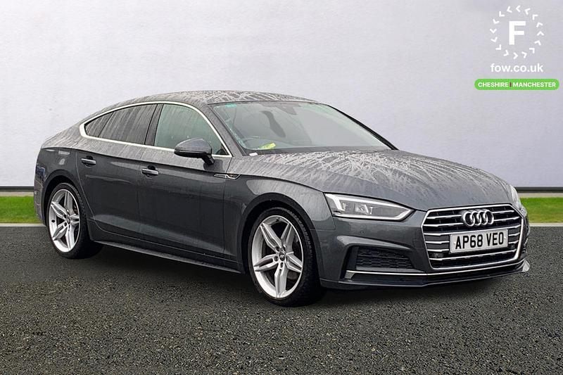 Used Audi A5 S-Line 2019 Grey Coupe