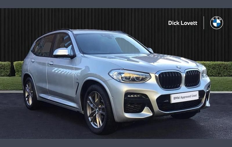 Used BMW X3 M Sport 187 HP (137 kW) 2021 Silver SUV