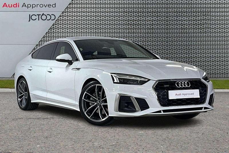 White Used 2022 Audi A5 Sportback S-Line Hatchback | £25,950 (Fair price) - Image 1/4