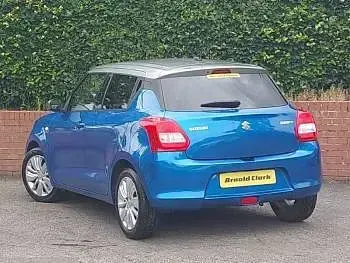 Used Suzuki Swift SZ-T 111 HP (81 kW) 2017 Blue/silver Hatchback