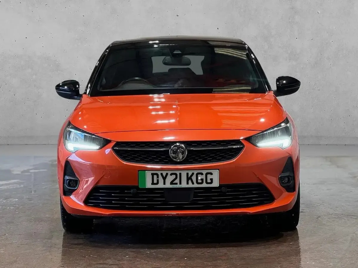 Used Vauxhall Corsa-e SRi 100 kW (136 HP) 2021 Orange Hatchback