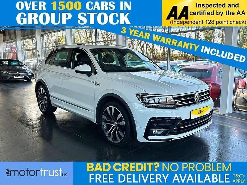 White Used 2019 VW Tiguan R-line SUV | £20,000 (Fair price) - Image 1/2