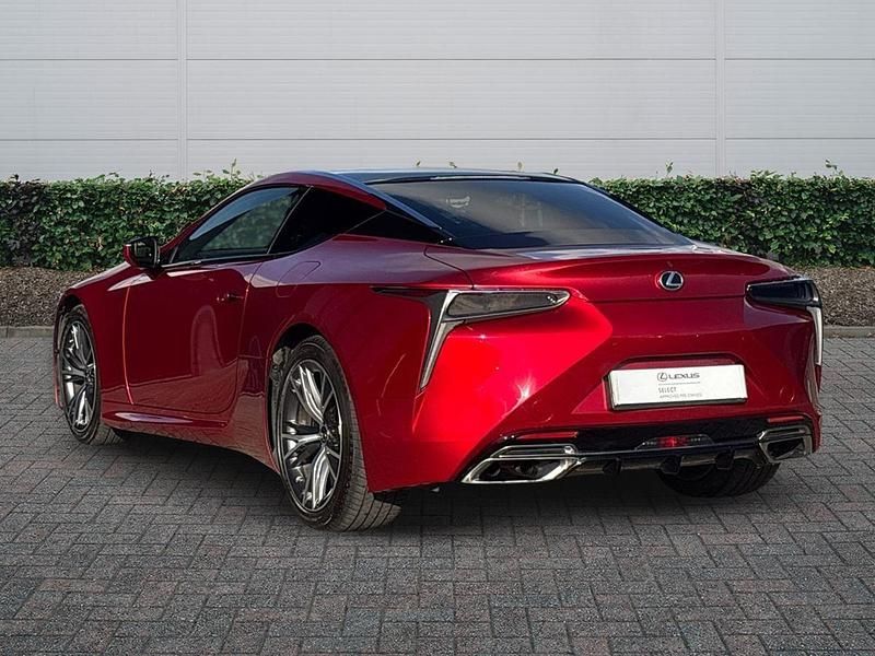Used Lexus LC 500 2023 Red Coupe