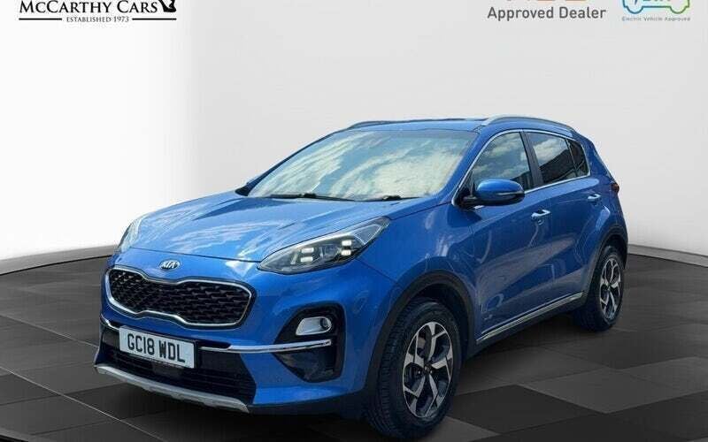 Metallic blue Used 2018 Kia Sportage 2 SUV | £11,995 (Fair price) - Image 1/2