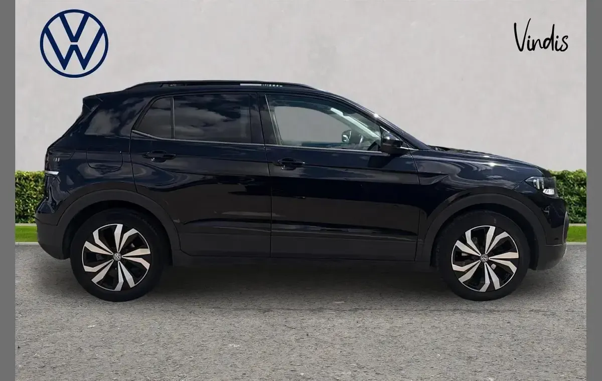 Used VW T-Cross SE 115 HP (84 kW) 2020 Black SUV