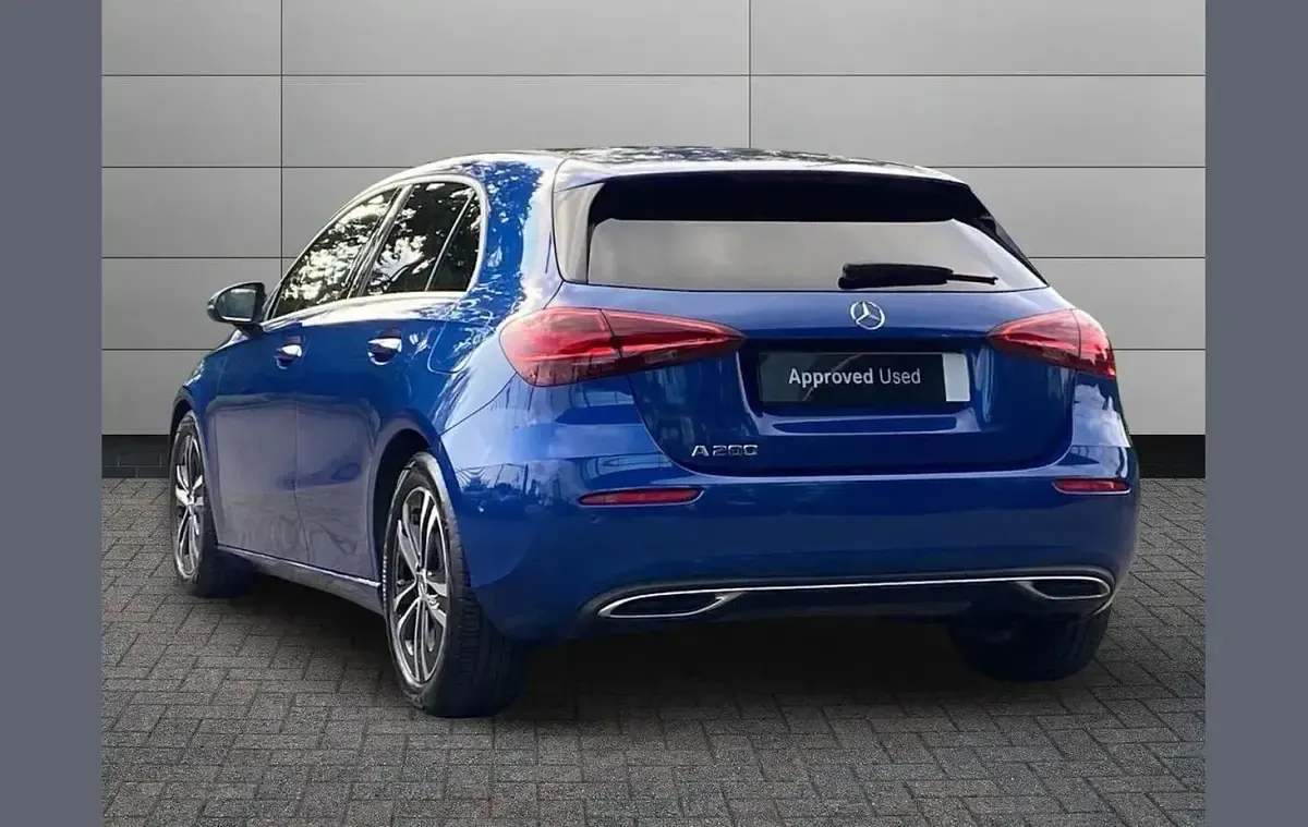 Used Mercedes A200 Executive 175 HP (128 kW) 2024 Spectral blue Hatchback