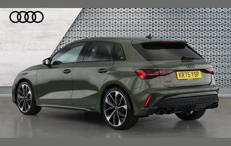 Used Audi S3 Sportback Black Edition 333 HP (244 kW) 2025 Green Hatchback