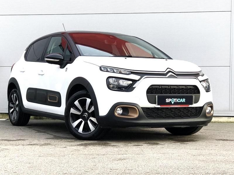 White Used 2023 Citroën C3 PureTech Hatchback | £10,594 (Good price) - Image 1/3